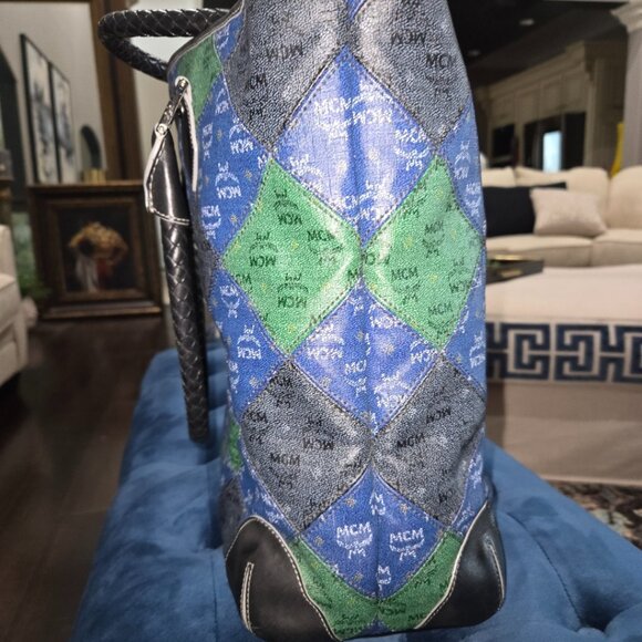 EUC Authentic Rare MCM Anniversary Tote - Picture 4 of 13